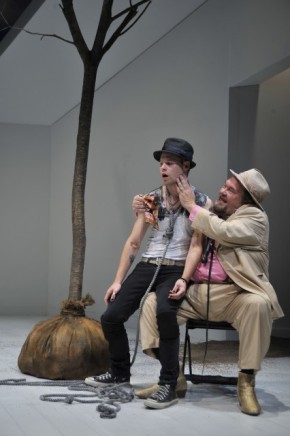 Randy Harrison and David Schramm in Berkshire Theatre Festival\'s Waiting for Godot.