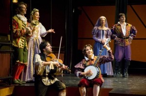 Cast of Twelfth Night at Shakespeare and Co.