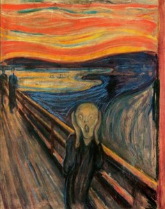 The Scream, by Edvard Munch