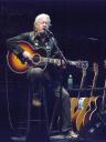 Photo of Arlo Guthrie in concert at the Colonial Theatre, Pittsfield, MA Nov. 16, 2007.