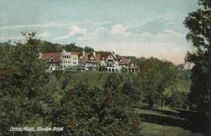 Shadowbrook built 1893 for Anson Phelps Stokes; current site of Kripalu Yoga Center.
