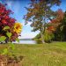 Berkshires Fall Foliage, Ashuwillticook Rail Trail, Cheshire Reservoir, Cheshire, MA