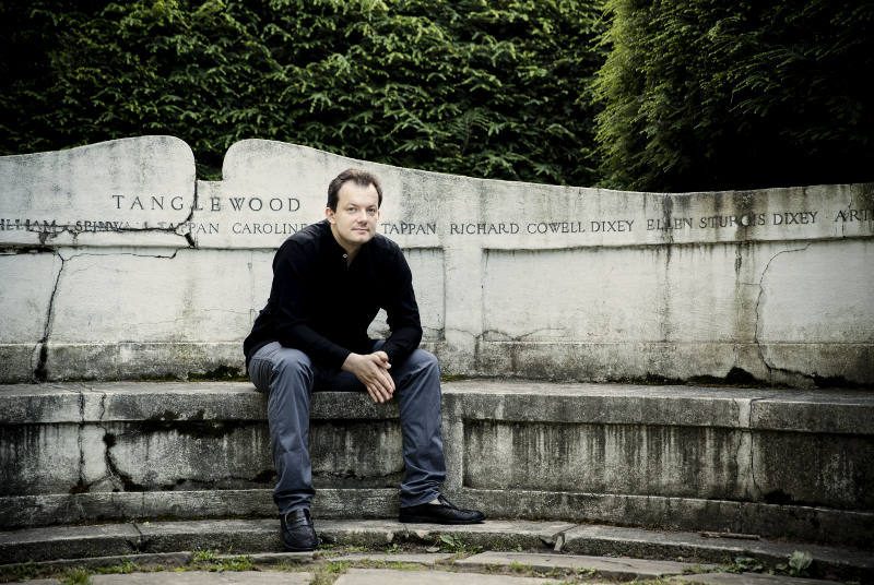 Andris Nelsons on Tanglewood campus. Photo: Marco Borggreve