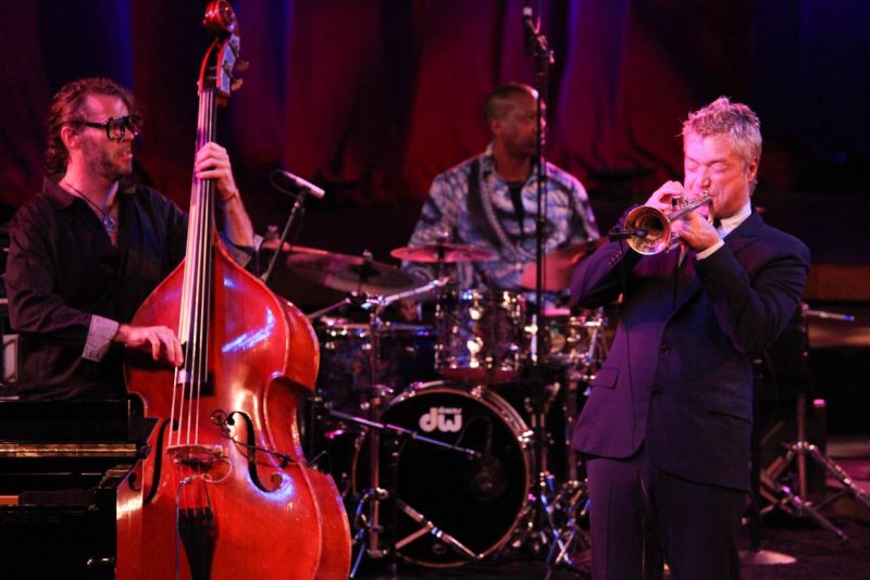 Chris Botti and band perform in Ozawa Hall, Tanglewood, Aug. 5, 2012