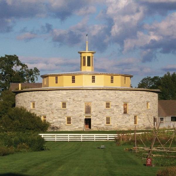 Hancock Shaker Village, 1826 Round Stone Barn, Pittsfield, MA